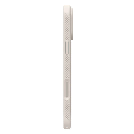 Spigen iPhone 17 Pro Max/iPhone 18 Pro Max Deksel Liquid Air Natural Titan