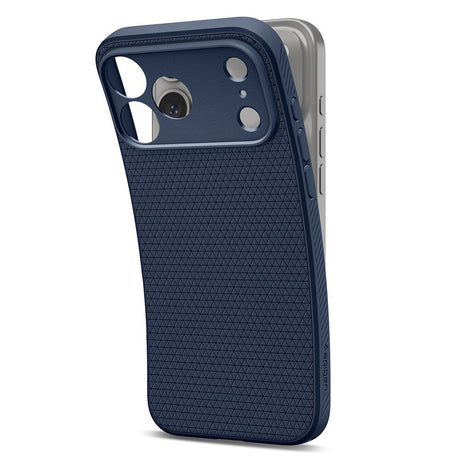 Spigen iPhone 17 Pro Max/iPhone 18 Pro Max Deksel Liquid Air Navy Blue