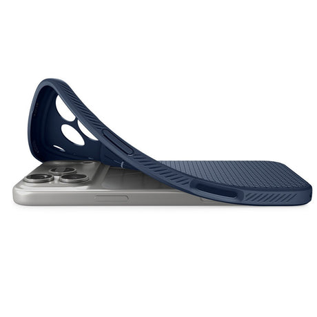 Spigen iPhone 17 Pro Max/iPhone 18 Pro Max Deksel Liquid Air Navy Blue