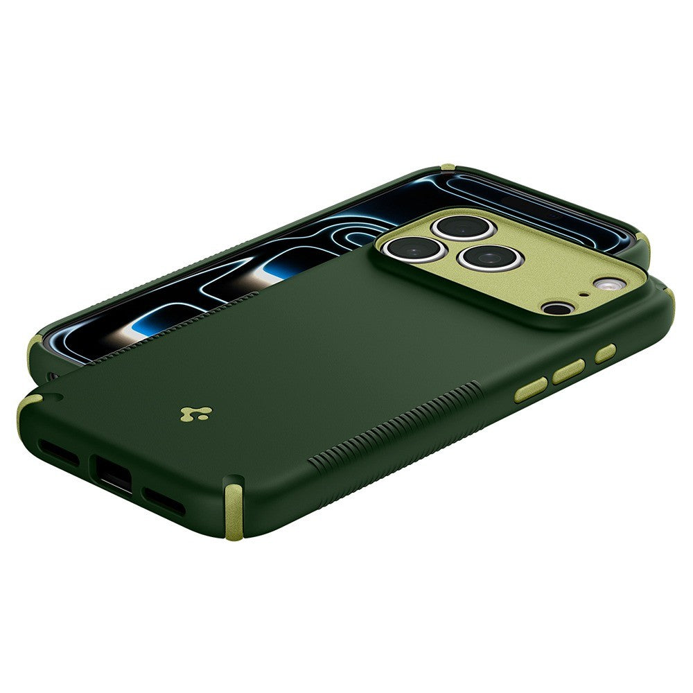 Spigen iPhone 17 Pro Max/iPhone 18 Pro Max Deksel Nano Pop Hybrid MagFit Avo Green