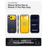 Spigen iPhone 17 Pro Max/iPhone 18 Pro Max Deksel Nano Pop Hybrid MagFit Blueberry Navy