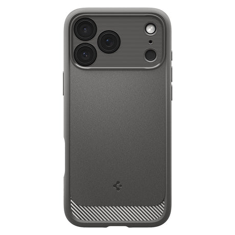 Spigen iPhone 17 Pro Max/iPhone 18 Pro Max Deksel Rugged Armor MagFit Grå