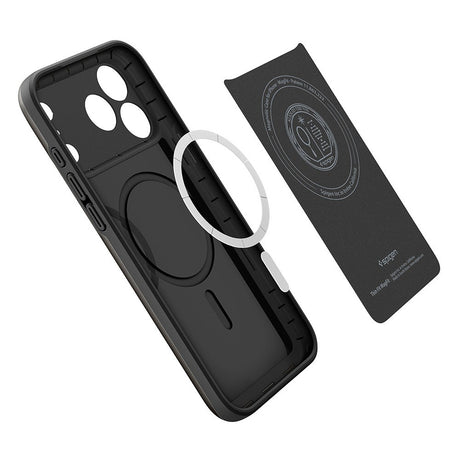 Spigen iPhone 17 Pro Max/iPhone 18 Pro Max Deksel Thin Fit MagFit Svart
