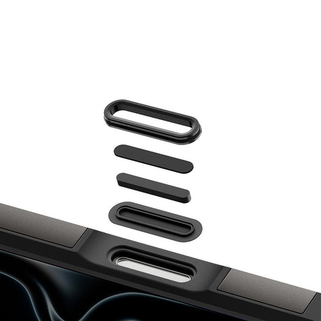 Spigen iPhone 17 Pro Max/iPhone 18 Pro Max Deksel Tough Armor T MagFit Gunmetal