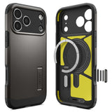 Spigen iPhone 17 Pro Max/iPhone 18 Pro Max Deksel Tough Armor T MagFit Gunmetal