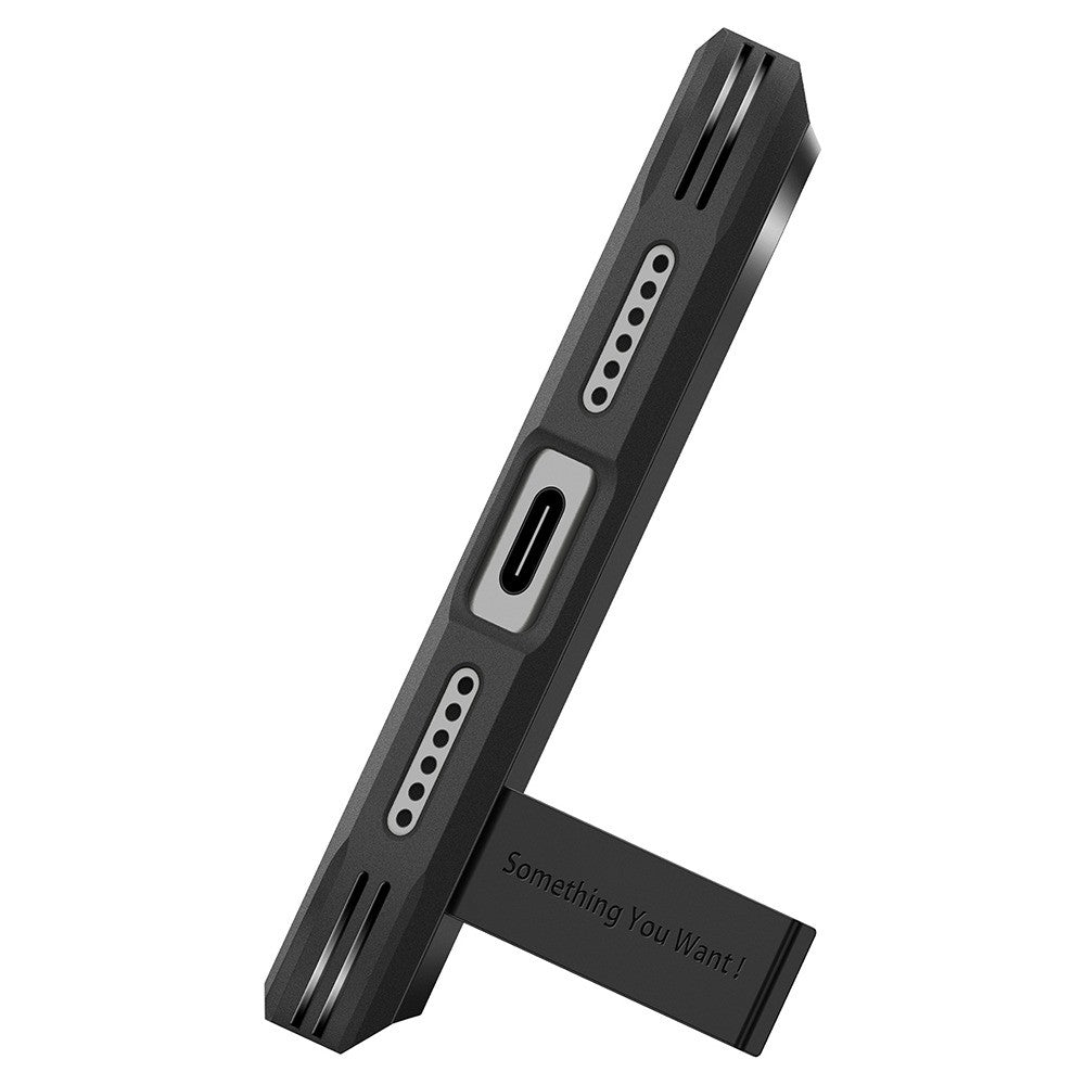 Spigen iPhone 17 Pro Max/iPhone 18 Pro Max Deksel Tough Armor T MagFit Svart