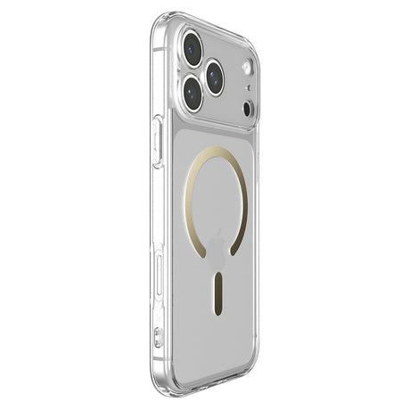 Spigen iPhone 17 Pro Max/iPhone 18 Pro Max Deksel Ultra Hybrid MagFit Clear Gold