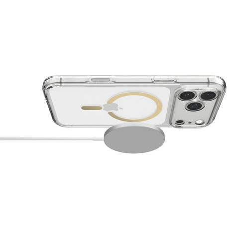 Spigen iPhone 17 Pro Max/iPhone 18 Pro Max Deksel Ultra Hybrid MagFit Clear Gold