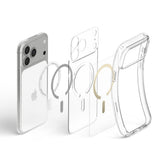 Spigen iPhone 17 Pro Max/iPhone 18 Pro Max Deksel Ultra Hybrid MagFit Clear Gold