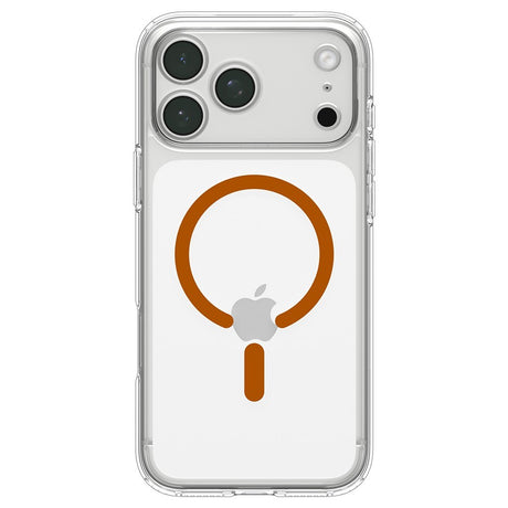 Spigen iPhone 17 Pro Max/iPhone 18 Pro Max Deksel Ultra Hybrid MagFit Clear Oransje