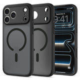 Spigen iPhone 17 Pro Max/iPhone 18 Pro Max Deksel Ultra Hybrid MagFit Frost Black
