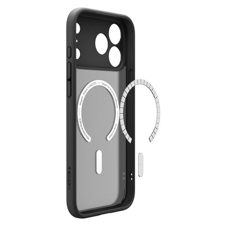 Spigen iPhone 17 Pro Max/iPhone 18 Pro Max Deksel Ultra Hybrid MagFit Frost Black