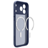 Spigen iPhone 17 Pro Max/iPhone 18 Pro Max Deksel Ultra Hybrid MagFit Frost Deep Blue