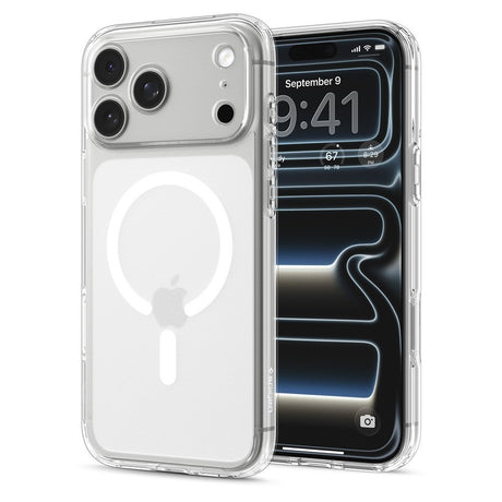 Spigen iPhone 17 Pro Max/iPhone 18 Pro Max Deksel Ultra Hybrid MagFit Frost White