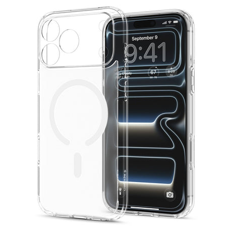 Spigen iPhone 17 Pro Max/iPhone 18 Pro Max Deksel Ultra Hybrid MagFit Frost White