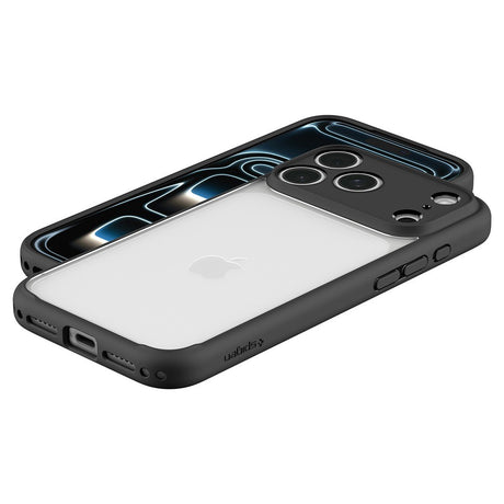 Spigen iPhone 17 Pro Max/iPhone 18 Pro Max Deksel Ultra Hybrid Matte Black