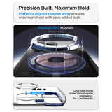 Spigen iPhone 17 Pro Max/iPhone 18 Pro Max Deksel Ultra Hybrid Optik S MagFit Clear Deep Blue