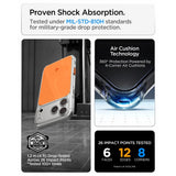 Spigen iPhone 17 Pro Max/iPhone 18 Pro Max Deksel Ultra Hybrid T MagFit Glossy Oransje
