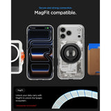 Spigen iPhone 17 Pro Max/iPhone 18 Pro Max Deksel Ultra Hybrid Zero One MagFit Natural Titan