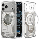 Spigen iPhone 17 Pro Max/iPhone 18 Pro Max Deksel Ultra Hybrid Zero One MagFit Natural Titan