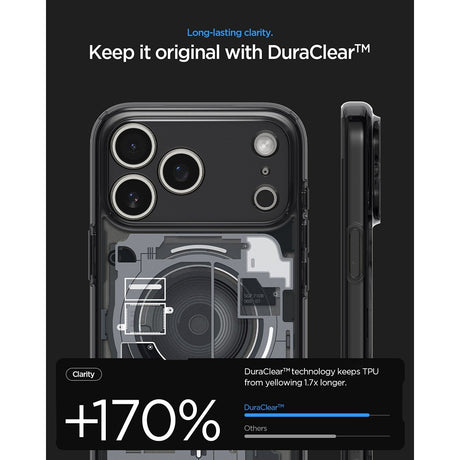 Spigen iPhone 17 Pro Max/iPhone 18 Pro Max Deksel Ultra Hybrid Zero One MagFit Svart