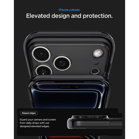 Spigen iPhone 17 Pro Max/iPhone 18 Pro Max Deksel Ultra Hybrid Zero One MagFit Svart