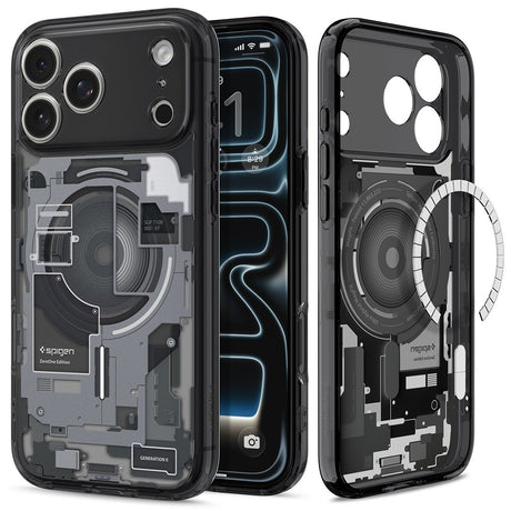 Spigen iPhone 17 Pro Max/iPhone 18 Pro Max Deksel Ultra Hybrid Zero One MagFit Svart