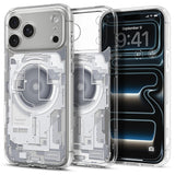Spigen iPhone 17 Pro Max/iPhone 18 Pro Max Deksel Ultra Hybrid Zero One MagFit Hvit