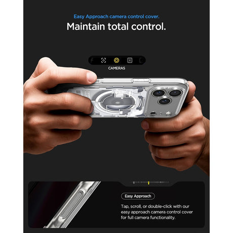 Spigen iPhone 17 Pro Max/iPhone 18 Pro Max Deksel Ultra Hybrid Zero One MagFit Hvit