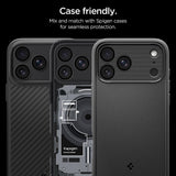 Spigen iPhone 18 Pro/18 Pro Max Linsebeskyttelse Glas.tR EZ Fit Optik Pro 2-pakning Mørkegrå