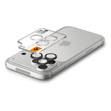 Spigen iPhone 18 Pro/18 Pro Max Linsebeskyttelse Glas.tR EZ Fit Optik Pro 2-pakning Mørkegrå