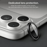Spigen iPhone 18 Pro/18 Pro Max Linsebeskyttelse Glas.tR EZ Fit Optik Pro 2-pakning Mørkegrå