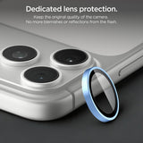 Spigen iPhone 18 Pro/18 Pro Max Linsebeskyttelse Glas.tR EZ Fit Optik Pro 2-pakning Lyseblå