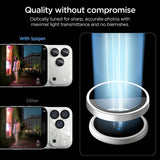 Spigen iPhone 18 Pro/18 Pro Max Linsebeskyttelse Glas.tR EZ Fit Optik Pro 2-pakning Sølv