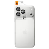 Spigen iPhone 18 Pro/18 Pro Max Linsebeskyttelse Glas.tR EZ Fit Optik Pro 2-pakning Sølv