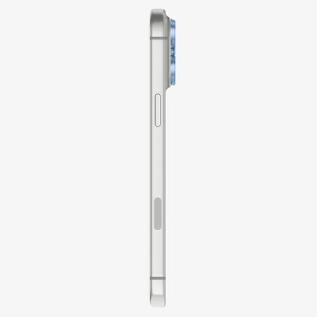 Spigen iPhone 18 Pro Linsebeskyttelse Glas.tR EZ Fit Optik Pro XL lyseblå