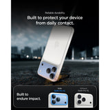 Spigen iPhone 18 Pro Linsebeskyttelse Glas.tR EZ Fit Optik Pro XL Sølv