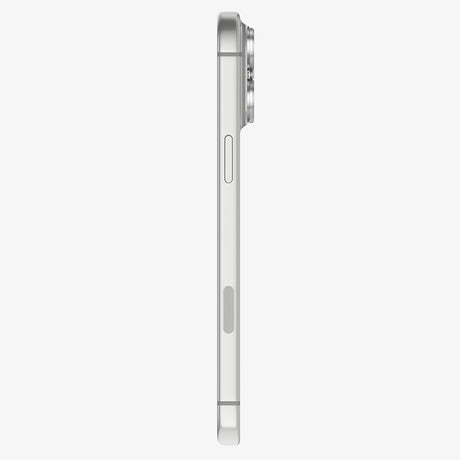 Spigen iPhone 18 Pro Linsebeskyttelse Glas.tR EZ Fit Optik Pro XL Sølv