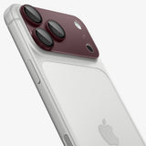 Spigen iPhone 18 Pro Max Linsebeskyttelse Glas.tR EZ Fit Optik Pro XL Mørk kirsebær