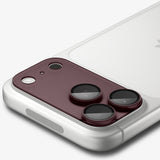 Spigen iPhone 18 Pro Max Linsebeskyttelse Glas.tR EZ Fit Optik Pro XL Mørk kirsebær