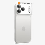 Spigen iPhone 18 Pro Max Linsebeskyttelse Glas.tR EZ Fit Optik Pro XL Mørkegrå
