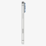 Spigen iPhone 18 Pro Max Linsebeskyttelse Glas.tR EZ Fit Optik Pro XL Lyseblå