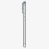 Spigen iPhone 18 Pro Max Linsebeskyttelse Glas.tR EZ Fit Optik Pro XL Lyseblå