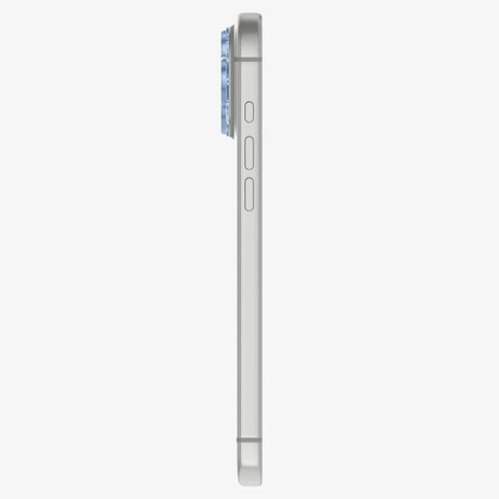 Spigen iPhone 18 Pro Max Linsebeskyttelse Glas.tR EZ Fit Optik Pro XL Lyseblå