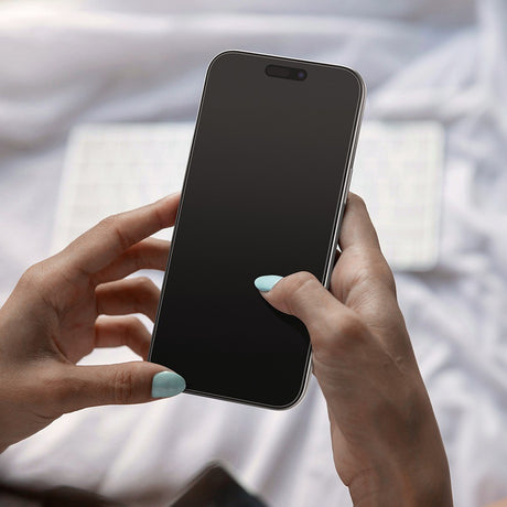 Spigen iPhone 18 Pro Max Skjermbeskytter Glas.tR EZ Fit Pro Privacy 2-pakning