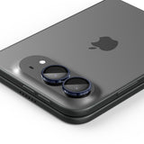 Spigen iPhone Duo Linsebeskyttelse Glas.tR EZ Fit Optik Pro 2-pakning Svart