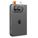 Spigen iPhone Duo Linsebeskyttelse Glas.tR EZ Fit Optik Pro 2-pakning Svart