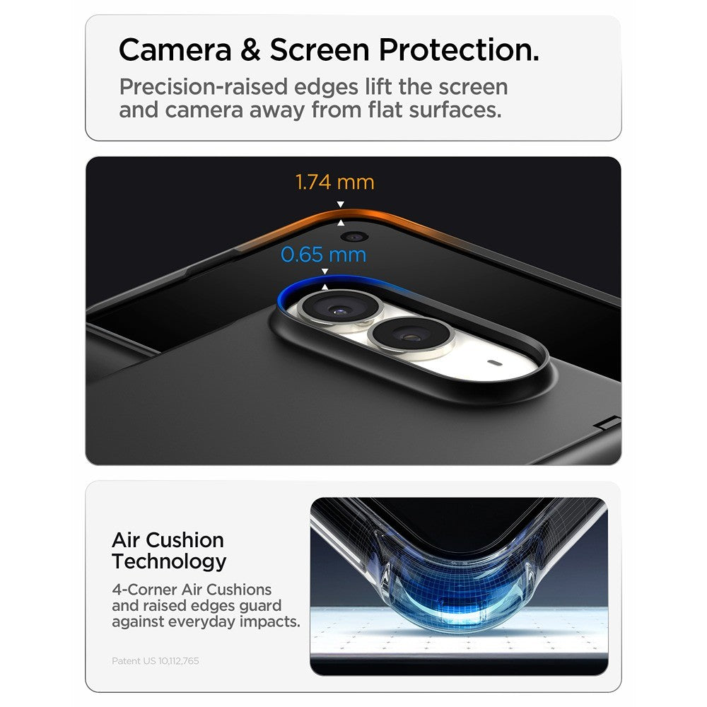 Spigen iPhone Duo Deksel Air Fit Pro MagFit Svart