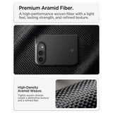 Spigen iPhone Duo Deksel Air Skin Aramid MagFit Svart