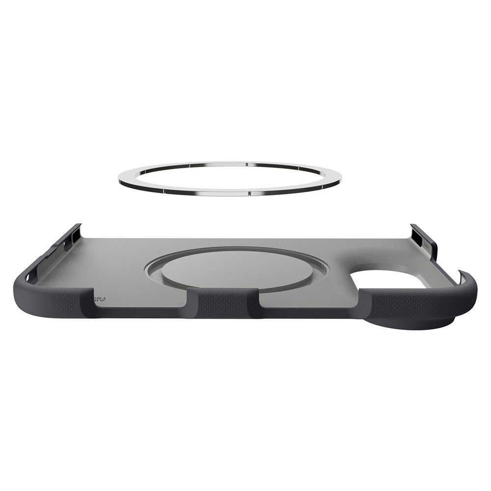 Spigen iPhone Duo Deksel Nano Pop MagFit svart sesam